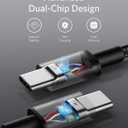 Anker USB C to USB C Cable (10FT, 2Pack), Type-C 100W Charger Cord Fast Charging for iPhone 17 Series,MacBook Pro 2020,Pixel and More(Black)