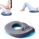 Bed Sore Pressure Relief Pillow, Donut Hole Pillow for Your Butt, Donut Pillow Cushion for Sitting and Sleeping, O-Shaped Tailbone Support Pillow, Cushion for Bed Sores on Buttocks
