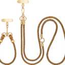 Crystal Phone Strap Crossbody and Wrist Lanyard, Anti Theft Layered & Wrist Strap Cell Phone Neck for Women