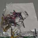 Yeshone 16 Pcs Guitar Clamp Capo Aluminum Metal Universal Electric Guitar Capo Clamp for Various Types Lightweight String Instrument(Red, Gold, White, Black)