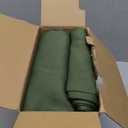 MIULEE Olive Green Back Tab Blackout Curtains 108 Inch Long 2 Panels Set for Bedroom, Rod Pocket/Pinch Pleat Extra Long Thermal Insulated Living Room Darkening Pleated Light Blocking Drapes
