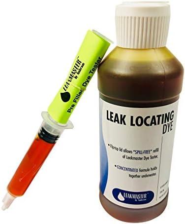 Pool Dye Leak Detection Kit | Fluorescent Yellow Pool Dye  Refill Bottle | Solves #1 Complaint DIYers (Yellow)
