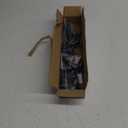 Curtain Rods for Windows 48 to 84 inch, 5/8" Diameter Black Curtain Rod Ceiling Mount, Warp Around Long Curtain Rod for Bedroom Living Room (32 -90")