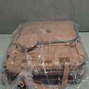 Jeryswet Baby Diaper Bags with Changing Station, Waterproof Large Capacity Diaper Bag Backpack for Moms Dads with USB Charging Port and Stroller Straps, Baby Shower Gifts, Pink