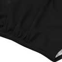 Eomenie Women's One Piece Swimsuits Tummy Control Cutout High Waisted Bathing Suit Wrap Tie Back 1 Piece Swimsuit (Black, L)
