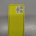 LOVE 3000 Designed for iPhone 14 Pro Max Case, Premium Silicone with [Soft Anti-Scratch Microfiber Lining] Shockproof Protective Phone Case for Men Women Girls 6.7", Creamy Yellow