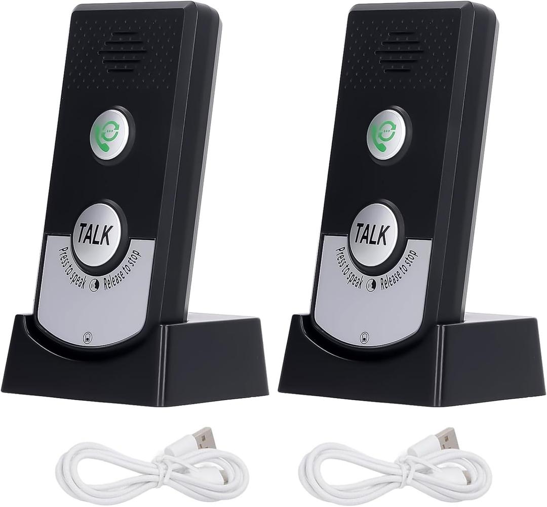 2 Way Voice Intercom - Super Long Range Wireless Intercom System for Home