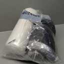 Furhaven Orthopedic Dog Bed for Large Dogs w/ Removable Bolsters & Washable Cover, For Dogs Up to 95 lbs - Plush & Suede Sofa - Gray