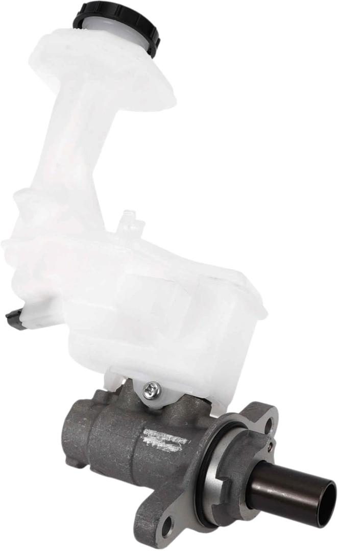 Brake Master Cylinder with Reservoir No.D60104BA0A for Nissan Rogue 2015-2020 Hydraulic Master Cylinder Silver Tone,White Aluminum Alloy,Plastic 1 Pc