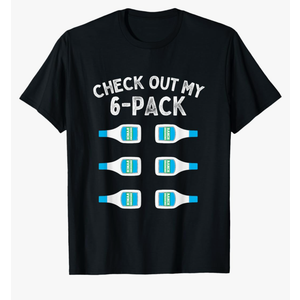 Ranch Dressing Gift Checkout My 6 Packs Abs Funny Sauce T-Shirt L