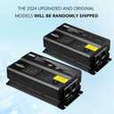 1000W Inverter for Car Power Inverters,12v DC to 110v AC Converter with 3.0 A USB Type-C Outlets, 12 Volt Inverter Car Cigarette Lighter Battery Inverter for Vehicles