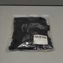 Verdusa Women's Criss Cross Cold Shoulder Short Sleeve Mini T Shirt Dress (Black, M)