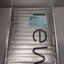 NEWITEE Silicone Dish Drying Mat with Drain Lip, Drying Matt Kitchen Counter, Drain Boards for Kitchen Counter, Dish Drainers for Kitchen Counter, Non-Slip Dish Drying Rack Pad 16" x 12" White