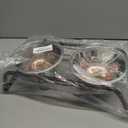 Loving Pets Elevated Dog Bowls  Raised Stainless Steel Dog Bowls with Steel Stand  Non-Skid, No Spill Feeder for Small, Medium & Large Dogs  Easy to Clean, Durable Raised Dog Feeding Station (1 Quart, Aged Copper)