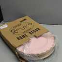 Pink Chargers Plates Set of 12, Plastic Decorative Charge Plates for Dinner, Table Setting, Holiday, Thanksgivng, Christmas