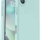 Vooii Compatible with iPhone 16 Case, Liquid Silicone Upgrade [Camera Protection] [Soft Anti-Scratch Microfiber Lining] Shockproof Phone Case for iPhone 16 6.1 inch - Mint
