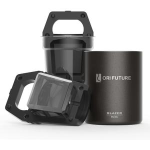 GLAZER mini, Clear Ice Cube Mold, Ice Cube Maker for Whiskey