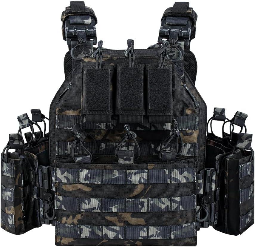 vAv YAKEDA Outdoor Tactical Vest Airsof Vest for Men, One Size