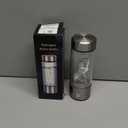 2026 Upgrade Hydrogen Water Bottle, Portable Hydrogen Water Ionizer Machine SPE PEM Tech, Rechargeable Hydrogen Rich Water Glass Bottle for Travel, Gifts for Women, Christmas Gifts, Gifts Idea