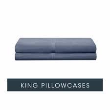 Modavari Home Fashions Linen Blend King Pillowcases 2 king Pillowcases 20 × 40 in