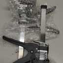 JANNIRESS Labor Saving Arm Jack Handle 2 Pack,12 in Construction,Multifunctional Furniture Jack for Installing Cabinets and Wall Tile Height Adjuster Handheld Lifter Tool, Load 440LBS (Black)