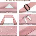 Expandable Travel Duffle Bags Weekender Overnight Bags for Women Men Hospital Bag for Women Labor Delivery with Toiletry Bag Waterproof