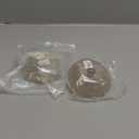 BQLZR Transparent Plastic Hood Oil Collection Grease Cup Screw 5mm Inner Dia Pack of 2