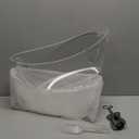 Ice Bucket for Parties, 2PCS Clear Acrylic Drink Buckets with Scoop & Metal Wine Bottle Opener, 5.5L Large Champagne Bucket Tub for Wine, Beer, Cocktail Bar & Mimosa Bar Supplies Cooler