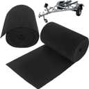 2 Pack 13ft x 12in Boat Trailer Bunk Carpet, Black Marine Carpet for Trailer, Trailers Carpet for Runners, Marine Carpet for Boats Trailer Jet Ski Ramp Garage Dock