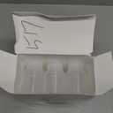 Tatuo 12 Pcs Plastic Sample Bottles with Screw Cap, Liquid Containers with Lid for Lab Reagent Sample Medicine Pill Water Storage, Travel Bottles(Clear,3oz 100ml,Wide Mouth-white Scale)