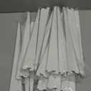 20 Pcs Adjustable Shelf Brackets for Double Track System Closet Organization Heavy Duty Wire Shelf Brackets(White,14.5 Inch)