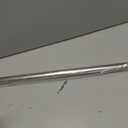 Ivilon Drapery Treatment Window Curtain Rod - Acrylic Ball 1 inch Pole. 28 to 48 Inch. Satin Nickel