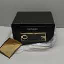 SereneLife Fingerprint Safe 0.63 Cubic FT | Electronic Fingerprint Access, Money, Handgun & Jewlery Safe for Home & Office | Touchscreen Keypad & includes 4 Keys | 13.77 x 9.84 x 9.84 Inch | Black