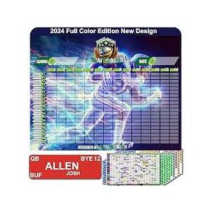 Fantasy Football Draft Board 2024 2025