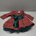 Toddler Baby Girl Plaid Dress Cute Party Dress for Christmas, 110