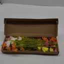 10 Bundles Daisy Artificial Flowers Real Touch PU Fake Daisies Faux Flower for Home Decor Indoor Wedding Party Bouquet Kitchen Table Centerpiece Floral Arrangements Decoration(Multi Color)