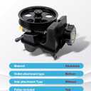 TAUTOY 96-74326 Power Steering Pump with Pulley with Reservoir For Ford Focus 2006 2007 2008 2009 2010 2011,Transit Connect 2010 2011,2.0L 2.3L 2.5L,6S4Z3A674A 7S4Z3A674A N7120153 20-74326