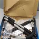 Ally Peaks Pull Up Bar for Doorway | Thickened Steel Max Limit 440 lbs Upper Body Fitness Workout Bar| Multi-Grip Strength for Doorway | Indoor Chin-Up Bar Fitness Trainer for Home Gym Portable (silver2)