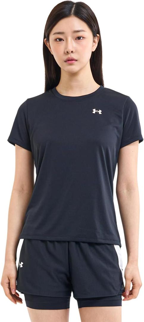 Under Armour Women's Tech Short Sleeve Crew (Black, S)