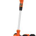 BLACK+DECKER Electric Lawn Mower, Weed Eater and Edger 3-in-1 Combo, Corded 12-Inch 6.5 Amp Electric Weed Wacker and Compact Push Mower (BESTA512CM)