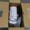 Sewing Machine for Beginners & Kids, Mini Portable Sewing Machines with 12 Built-in Stitch Patterns, 2-Speed Foot Pedal, Perfect for Teaching Daughter Granddaughter to Sew(Purple White)