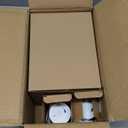 Battery Operated Wall Sconces Set Of Two, Wireless Battery Wall Light With 10000mAh RGB Rechargeable Magnetic Bulb, Rechargeable Wall Sconce With Remote Control For Bedroom, No Electrician Required (Black)