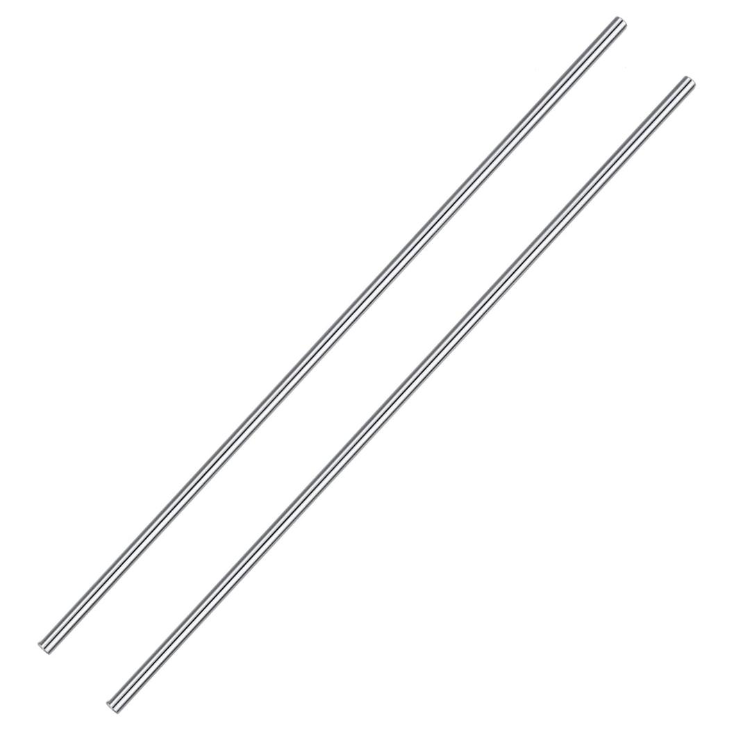 2PCS 8mm x 500mm Steel Rod Linear Rod Motion Shaft for 3D Printer and DIY Craft Tool (500mm, 2)