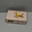 Baby Toys Car,Wooden Pull Along Toddler Toy, Developmental Toy for 1 Year Old Girl Boy Birthday Gift (Giraffe)