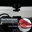 Cute Cherry Car Windshield Sun Shade Fruit Pattern Front Window Sunshades Foldable UV Ray Sun Visor Protector for Sedans SUV Trucks Sun Shield Keep Your Vehicle Cool