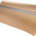 IDL Packaging 36" Kraft Paper Roll Dispenser & Cutter for Rolls up to 36" Wide and 9" in Diameter  Tabletop Reinforced Steel Paper Holder with a Cutter  for Kraft and Butcher Paper