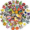 60Pcs Silicone Focal Beads, Non-Repeat Bulk Focal Beads for Beadable Pens Keychains Bracelets Jewelry DIY Making Ideal for Class Party Favor Gifts