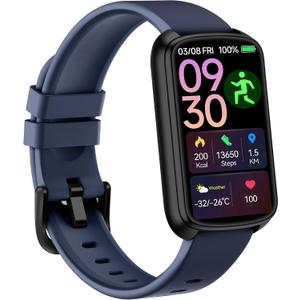 Fitness Tracker, Smart Band Blue D26B