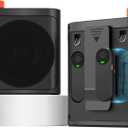 Wireless Voice Amplifier w/Magnetic Lavalier Mic,2000 mAh Bluetooth Power Amplifier w/ 2 Mic, Portable Voice Amp for Teachers Classroom Speech/Tour Guides/Coaches Yoga Fitness Instructors