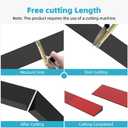 1.2" Rise Rubber Threshold Ramp for Doorways, Wheelchair Ramp for Home Entrance, Door Threshold Ramp for Wheelchairs, Walkers, Scooters, Strollers Cuttable & Non-Slip Rubber Door Ramp